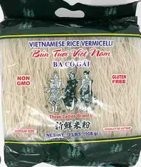 3 Ladies - Vietnamese Rice Vermicelli 18/2 lbs