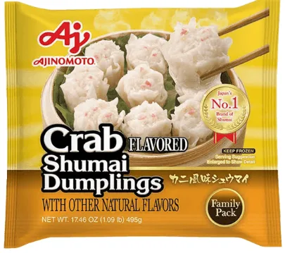 AJI. SHUMAI DUMPLINGS CRAB FLAV. 495G