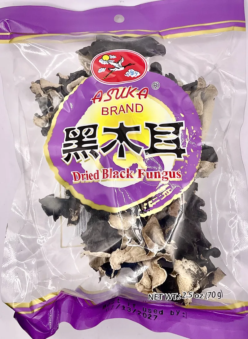 ASUKA DRIED BLACK FUNGUS 2.5oz