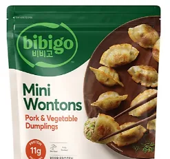 BIBIGO K-STYLE MINI WONTONS PORK VEGE 680G
