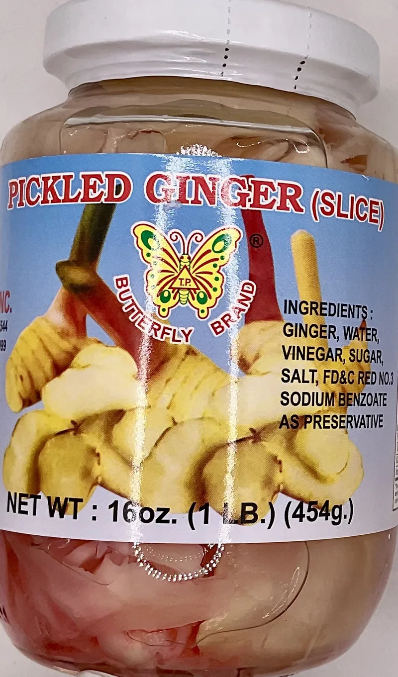 BTF - PICKLED GINGER SLICE 24/16oz
