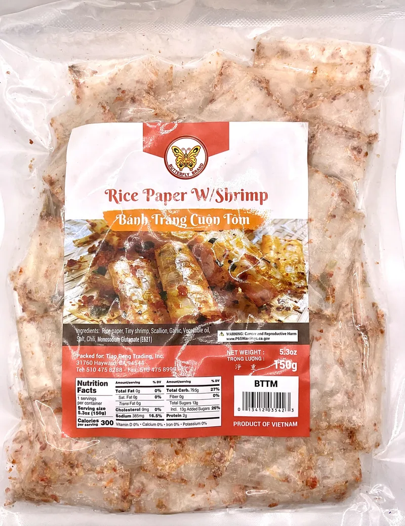 BTF - RICE PAPER w/ Shrimp 50/5.3oz