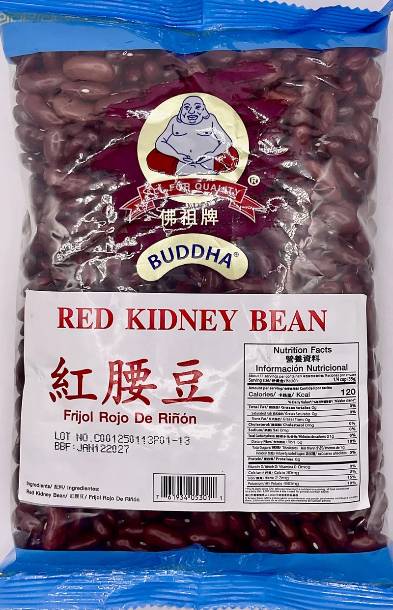 BUDDHA RED KIDNEY BEAN 14OZ