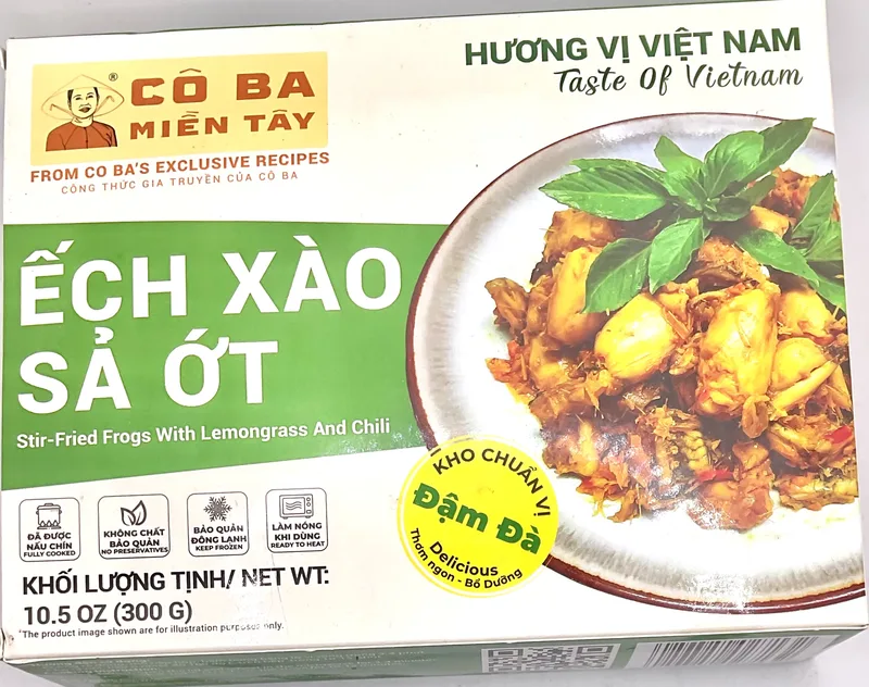 CBMT STIR FRIED FROGS W/LEMONGRASS & CHILI 300G