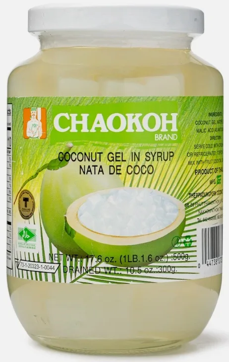 CHAOKOH - COCONUT GEL IN SYRUP 24/17.6oz