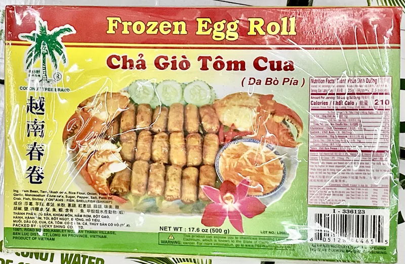 CT - F/Z Crab & Shrimp Egg Roll 24/16oz