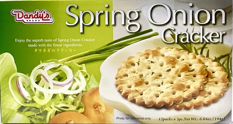 DANDY'S - SPRING ONION CRACKER 12/208g