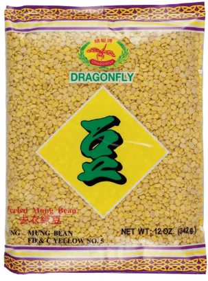 DF - YELLOW PEELED MUNG BEAN 50/12oz