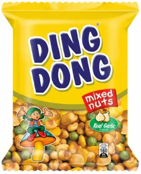 Ding Dong - Mixed Nuts Real Garlic 60/100g