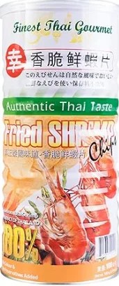 FINEST THAI GOURMET - FRIED SHRIMP CHIPS 12/100g