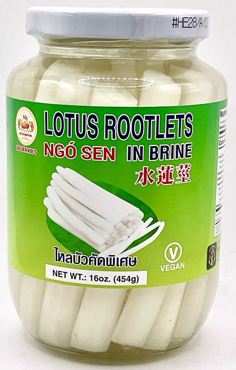GK PICKLED LOTUS ROOTLETS 16oz