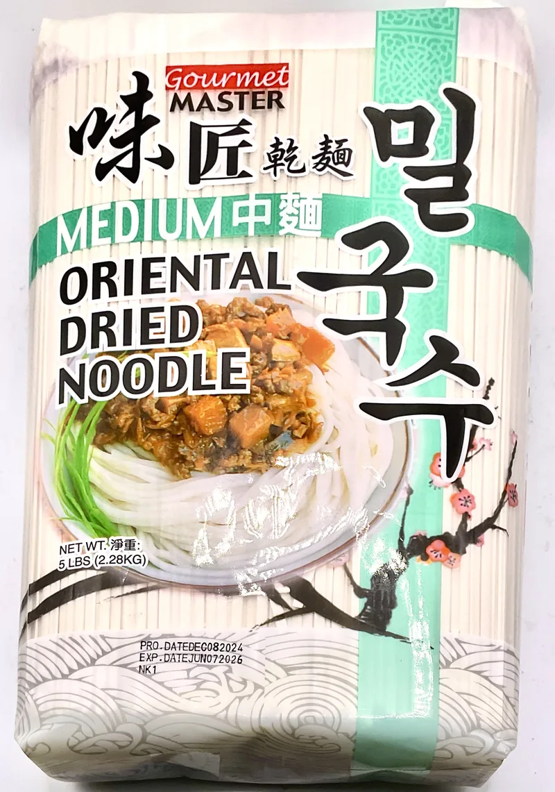 GM - MEDIUM ORIENTAL DRIED NOODLE 6/5 lbs