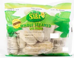 Golden Saba - Whole Steamed Banana 12/2 lbs