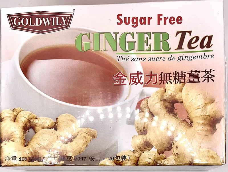 GOLDWILY SUGAR FREE GINGER TEA 3.5OZ