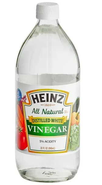 HEINZ DISTILLED WHITE VINEGAR 12/16OZ