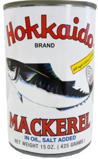 Hokkaido - Mackerel In Oil Salt Added 50/155g