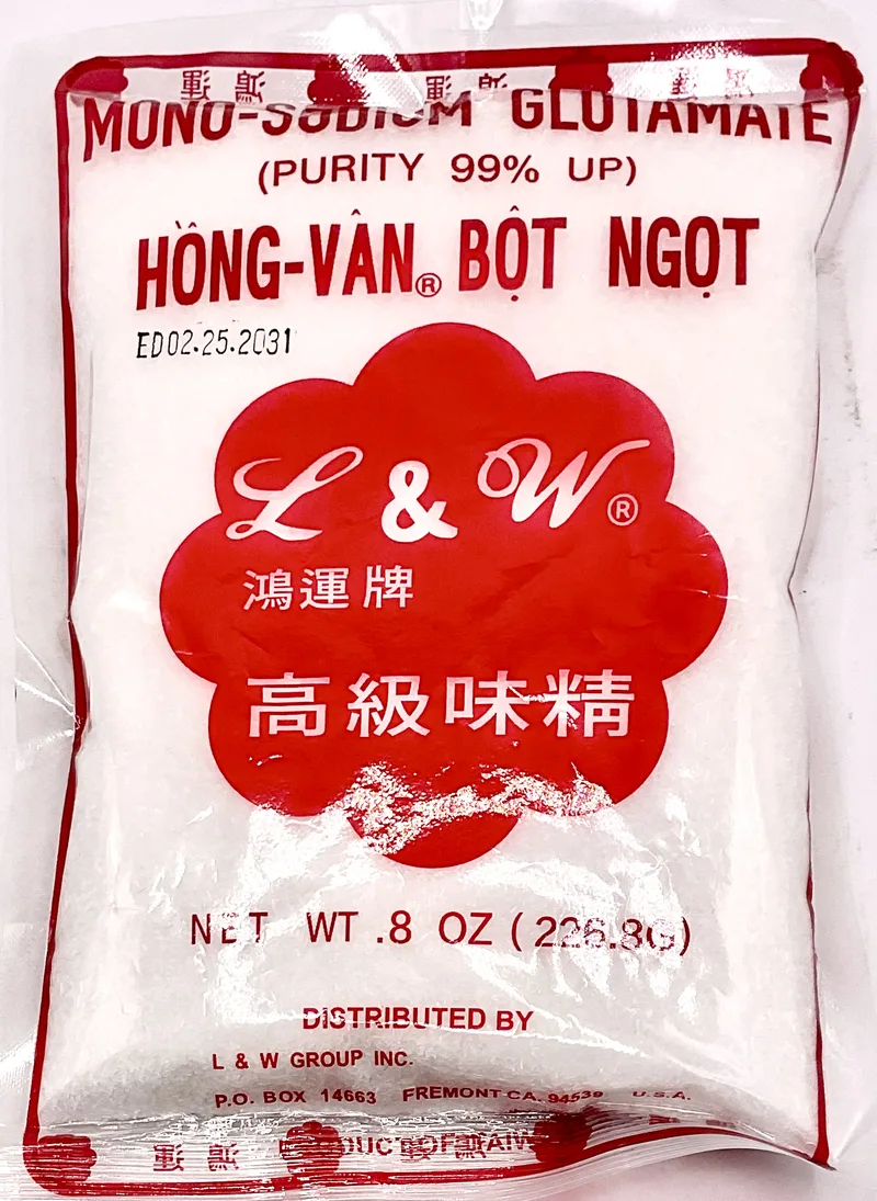 HONG-VAN MONO-SODIUM GLUTAMATE 8oz