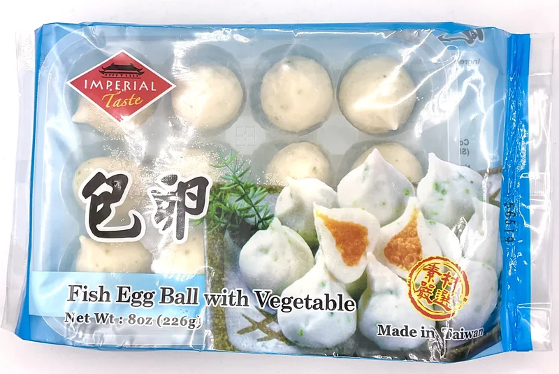 IMPERIAL FISH EGG BALL W/VEGE 8oz