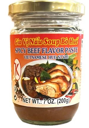 K SPICY BEEF PASTE/BO HUE 7oz