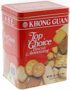 KHONG GUAN - TOP CHOICE BISCUIT ASSORTMENT 6/42oz