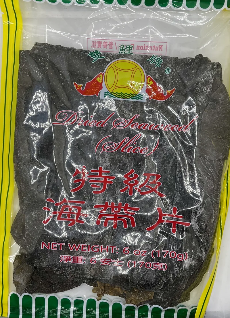 KLY DRIED SEAWEED (SLICE) 6oz