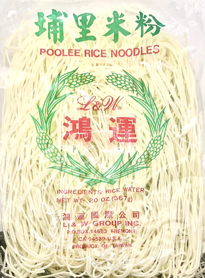 L&W - POOLEE RICE NOODLES (L) 30/20oz