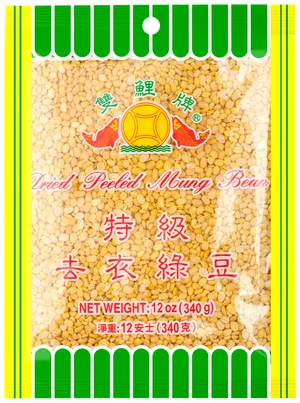 LC - DRIED MUNG BEAN (PEELED) 50/12oz