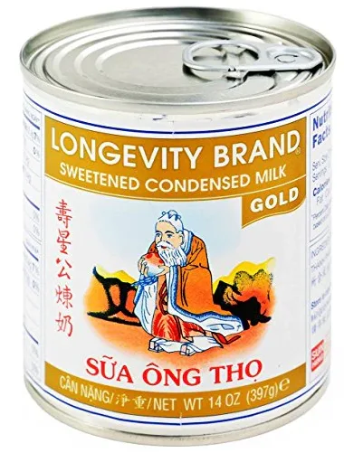 LONGEVITY CONDENSED MILK 14oz