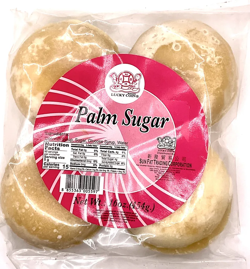 LUCKY COIN PALM SUGAR 16oz