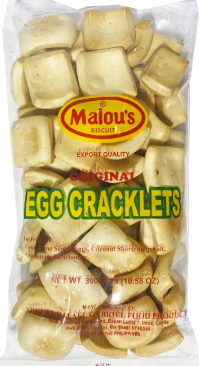 MALOU'S - ORIGINAL EGG CRACKLETS 25/300g