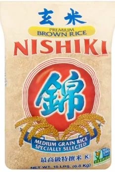 NISHIKI PREM BROWN RICE 15lbS