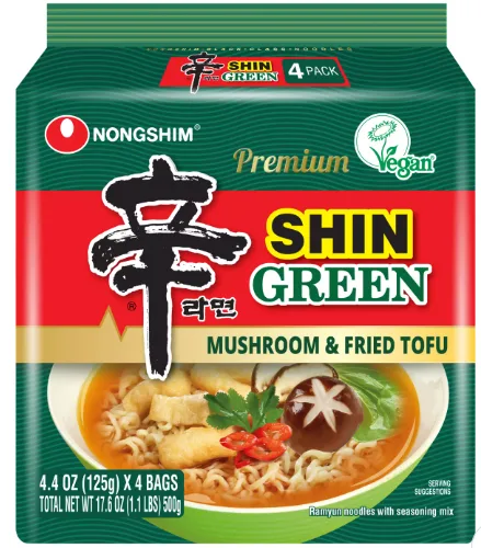 NONGSHIM MUSHROOM&FRIED TOFU 4x125g