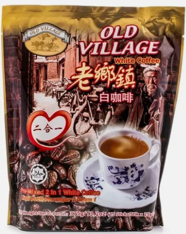 OLD VILLAGE 2IN1 WHITE COFFEE 15X25g