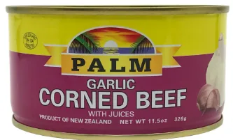 PALM - GARLIC CORNED BEEF W/ JUICES 24/11.5oz