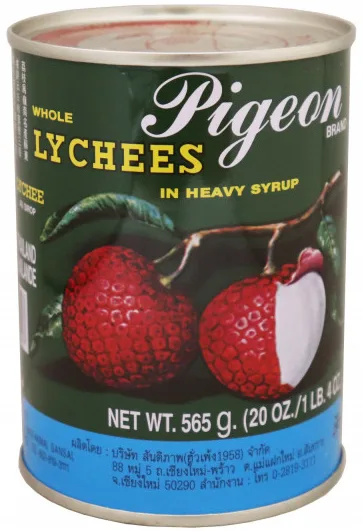 Pigeon - Whole Lychees In Heavy Syrup 24/20oz
