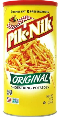 PIK.NIK - ORIGINAL SHOESTRING POTATOES 12/9oz
