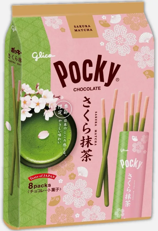 POCKY CHERRY BLOSSOM MATCHA 95G