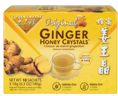 POP - INSTANT GINGER HONEY CRYSTAL 36/6.3oz
