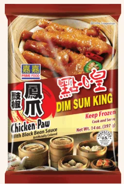 PRIME FOOD DIM SUM KING CHICKEN PAW W.ROASTED SAUCE 14/14oz