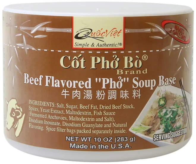 QUOC VIET - BEEF FLAVORED "PHO" SOUP BASE 24/10oz