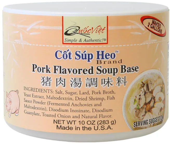 QUOC VIET - PORK FLAVORED SOUP BASE 24/10 oz