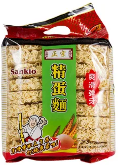 Sankio - Egg Flavor Noodle 12/1000g