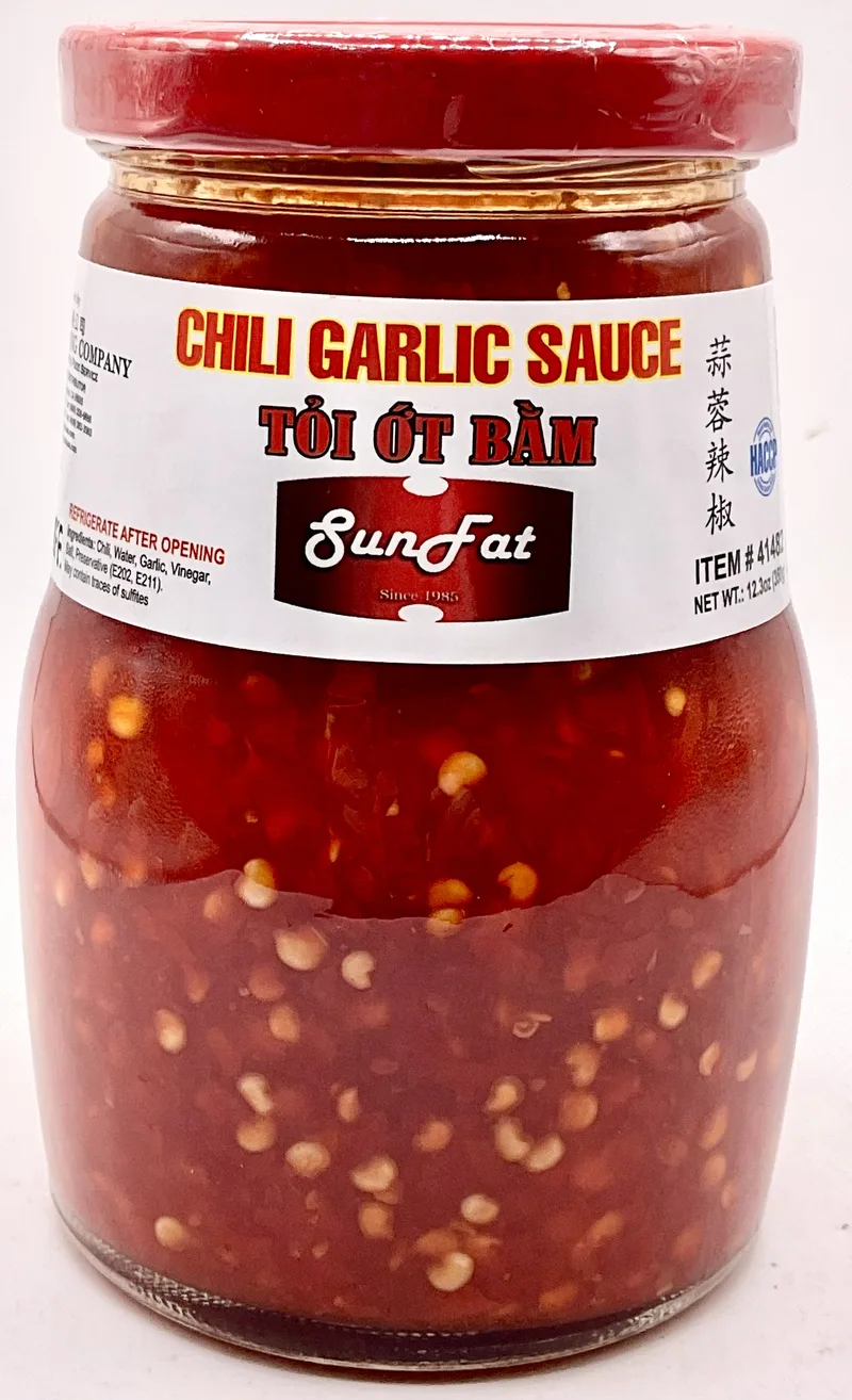 SF CHILI GARLIC SAUCE 12.3oz