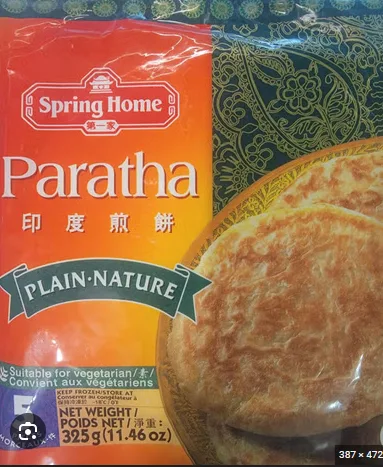SPRING HOME PARATHA PLAIN 5pc 11.46oz