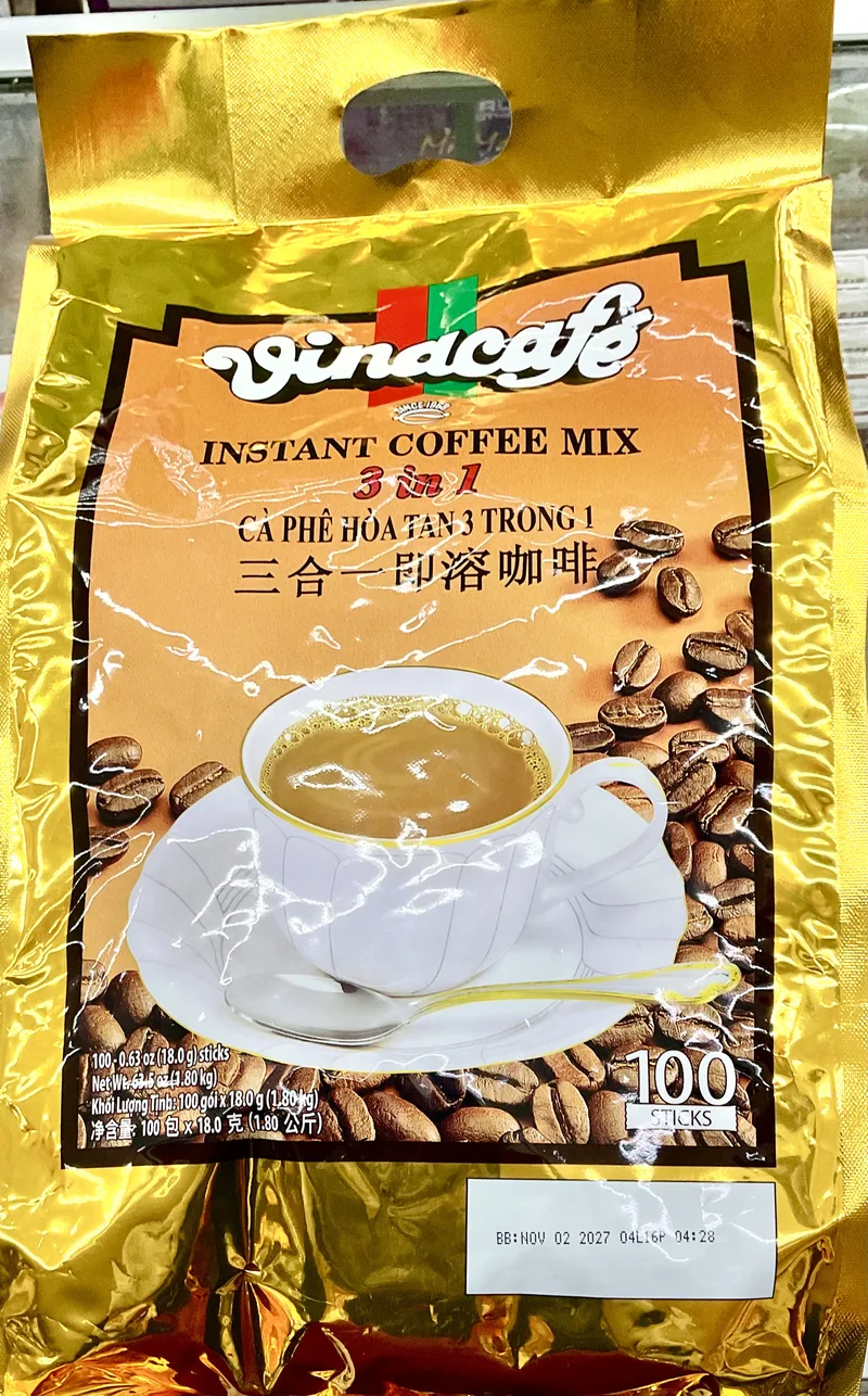 VinaCafe - Instant Coffee Mix 3 in 1 6/63.5oz