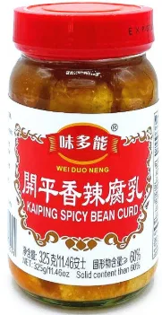 Wei Duo - Kai Ping Spicy Beancurd 36/335g