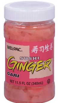 WEL-PAC - SUSHI GINGER 12/11.5oz