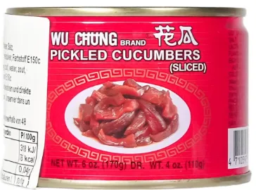 WU CHUNG PICLKED CUCUMBER SLICED 4oz