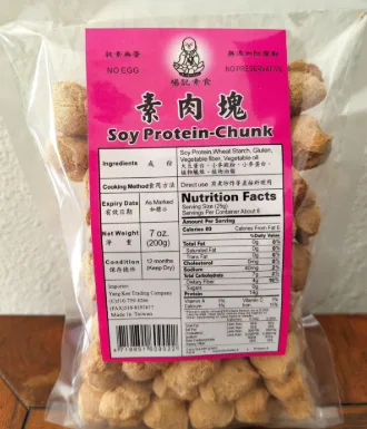 YANG KEE SOY PROTEIN CHUNK 7oz